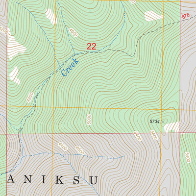 Miller Lake, MT FSTopo Legacy Preview 3