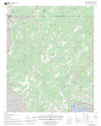 Mineral Bluff, GA - NC FSTopo Legacy Preview 1