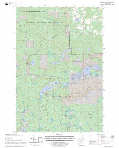 Mineral Lake, WI FSTopo Legacy Preview 1