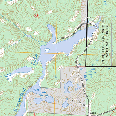 Mineral Lake, WI FSTopo Legacy Preview 3