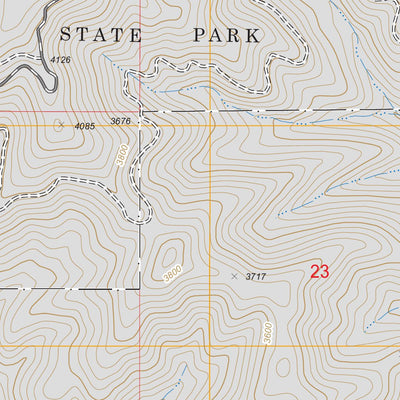 Mission Mountain, ID FSTopo Legacy Preview 2