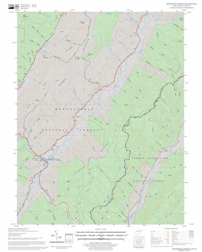 Minnehaha Springs, WV - VA FSTopo Legacy Preview 1