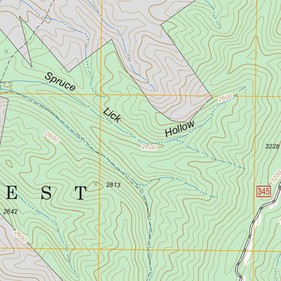Minnehaha Springs, WV - VA FSTopo Legacy Preview 2