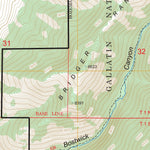 Miser Creek, MT FSTopo Legacy Preview 3
