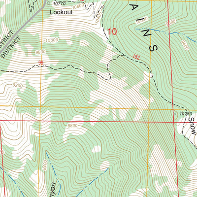 Mogollon Baldy Peak, NM FSTopo Legacy Preview 3
