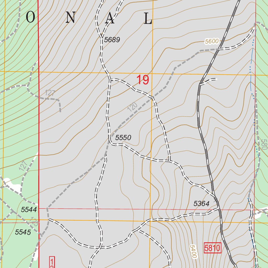 Modoc Point, OR FSTopo Legacy Map by US Forest Service - Topo | Avenza Maps