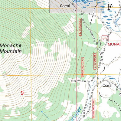 Monache Mountain, CA FSTopo Legacy Preview 3