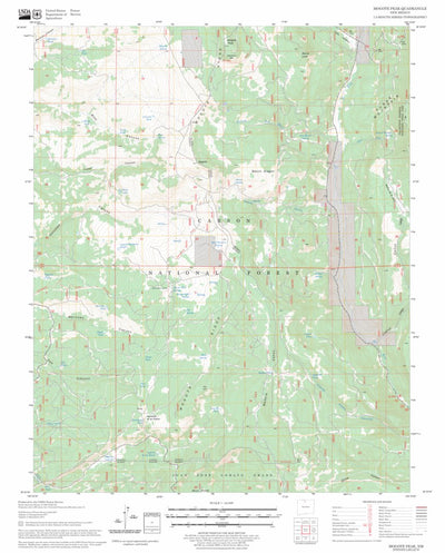 Mogote Peak, NM FSTopo Legacy Preview 1