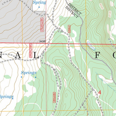 Mogote Peak, NM FSTopo Legacy Preview 2