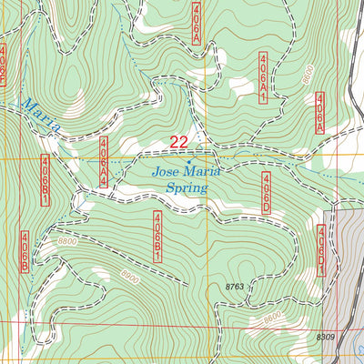 Mogote Peak, NM FSTopo Legacy Preview 3