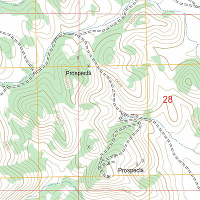 Molino Peak, NM FSTopo Legacy Preview 2