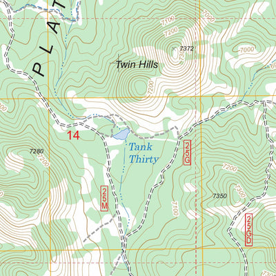 Montoso Peak, NM FSTopo Legacy Preview 3