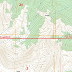 Monument Peak, WY FSTopo Legacy Preview 3