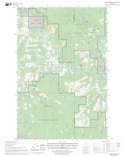 Moose Creek, MT FSTopo Legacy Preview 1