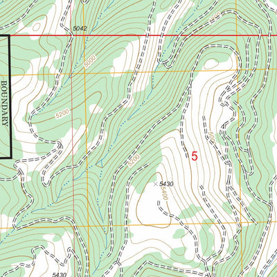 Moose Creek, MT FSTopo Legacy Preview 3
