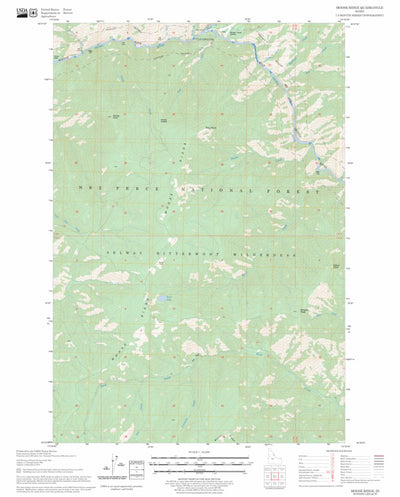 Moose Ridge, ID FSTopo Legacy Preview 1