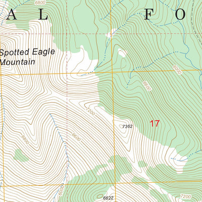 Morningstar Mountain, MT FSTopo Legacy Preview 2