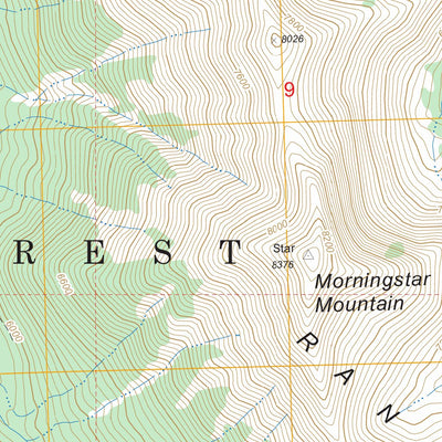 Morningstar Mountain, MT FSTopo Legacy Preview 3