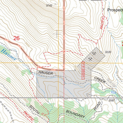Morena Reservoir, CA FSTopo Legacy Preview 3