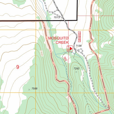 Mosquito Creek, NV FSTopo Legacy Preview 2