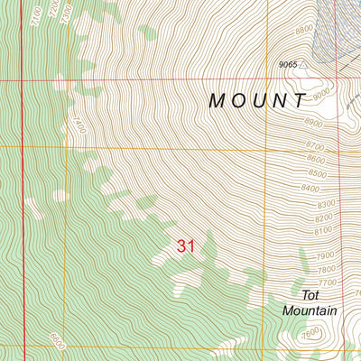 Mount Bachelor, OR FSTopo Legacy Preview 3