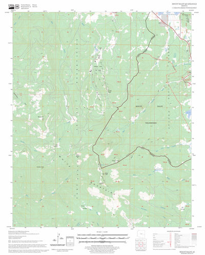 Mount Baldy, AZ FSTopo Legacy Preview 1