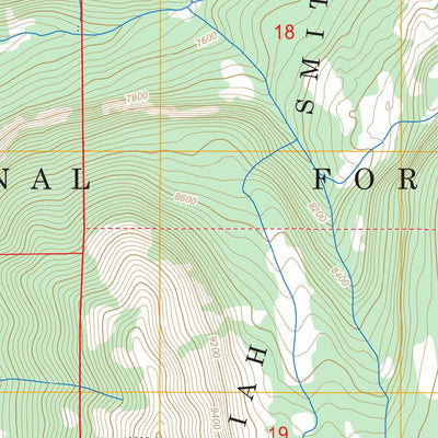Mount Bannon, WY FSTopo Legacy Preview 2