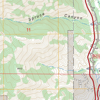 Mount Baldy, CA FSTopo Legacy Preview 2