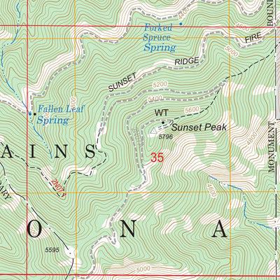 Mount Baldy, CA FSTopo Legacy Preview 3