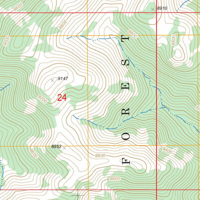 Mount Ardivey, NV FSTopo Legacy Preview 3