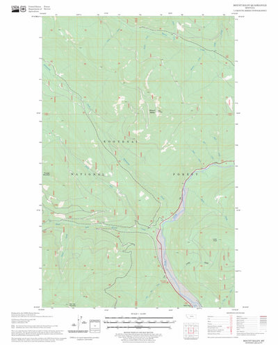 Mount Baldy, MT FSTopo Legacy Preview 1