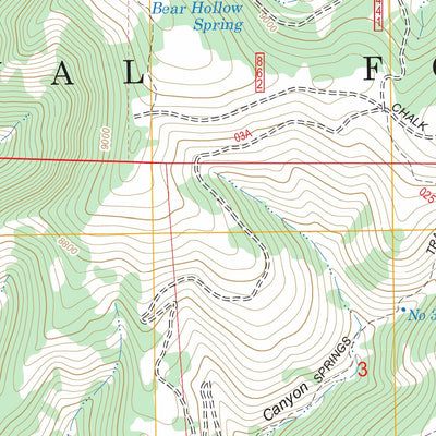 Mount Catherine, UT FSTopo Legacy Preview 2