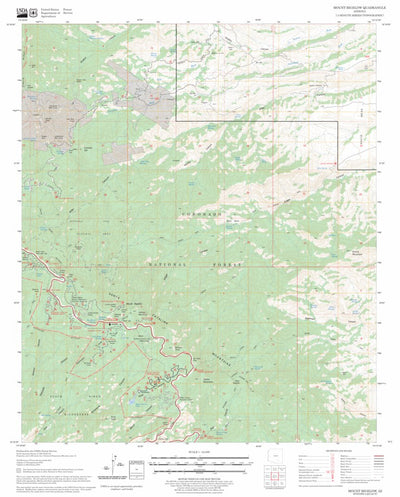 Mount Bigelow, AZ FSTopo Legacy Preview 1