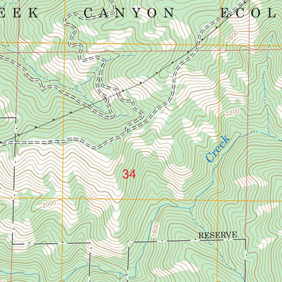 Mount Carmel, CA FSTopo Legacy Preview 3