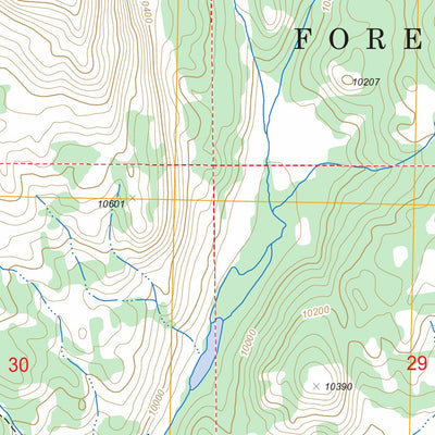 Mount Bonneville, WY FSTopo Legacy Preview 2