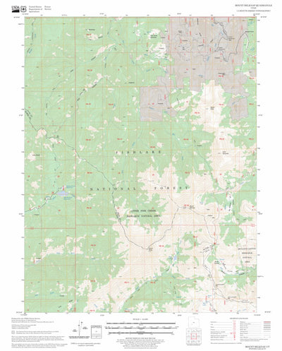 Mount Belknap, UT FSTopo Legacy Preview 1