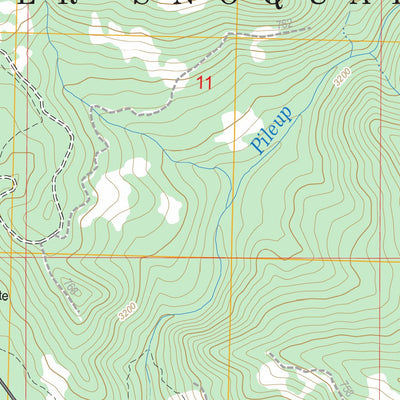 Mount Clifty, WA FSTopo Legacy Preview 2