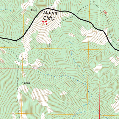 Mount Clifty, WA FSTopo Legacy Preview 3
