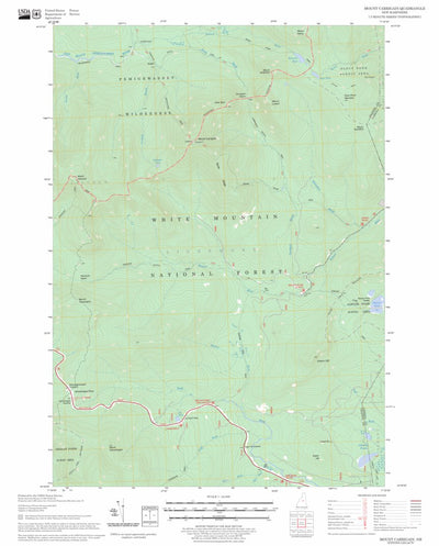 Mount Carrigain, NH FSTopo Legacy Preview 1