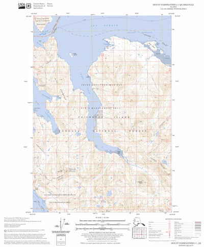 Mount Fairweather A-1, AK FSTopo Legacy Preview 1