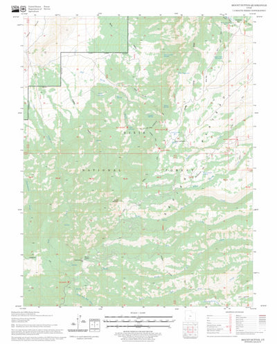 Mount Dutton, UT FSTopo Legacy Preview 1