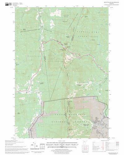 Mount Ellen, VT FSTopo Legacy Preview 1