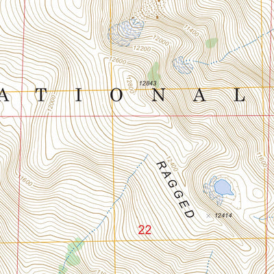 Mount Goddard, CA FSTopo Legacy Preview 2
