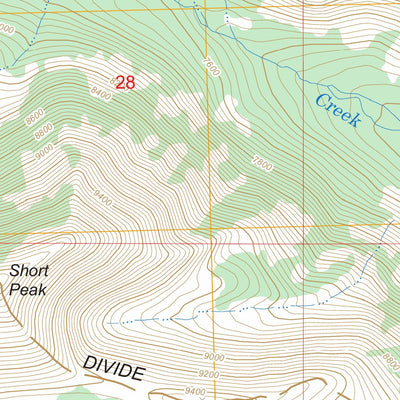 Mount Haggin, MT FSTopo Legacy Preview 3