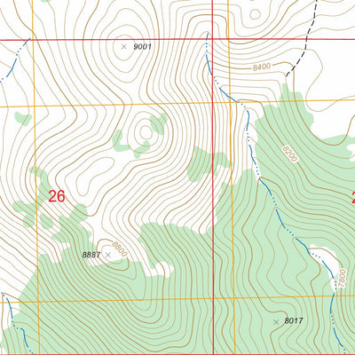 Mount Hicks, NV FSTopo Legacy Preview 3