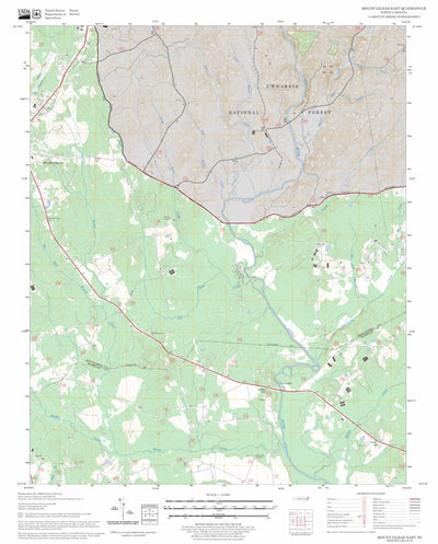 Mount Gilead East, NC FSTopo Legacy Preview 1