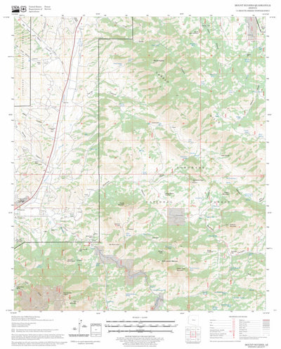 Mount Hughes, AZ FSTopo Legacy Preview 1