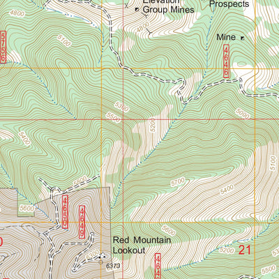 Mount Hughes, AZ FSTopo Legacy Preview 3