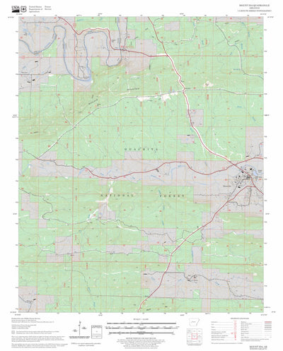 Mount Ida, AR FSTopo Legacy Preview 1