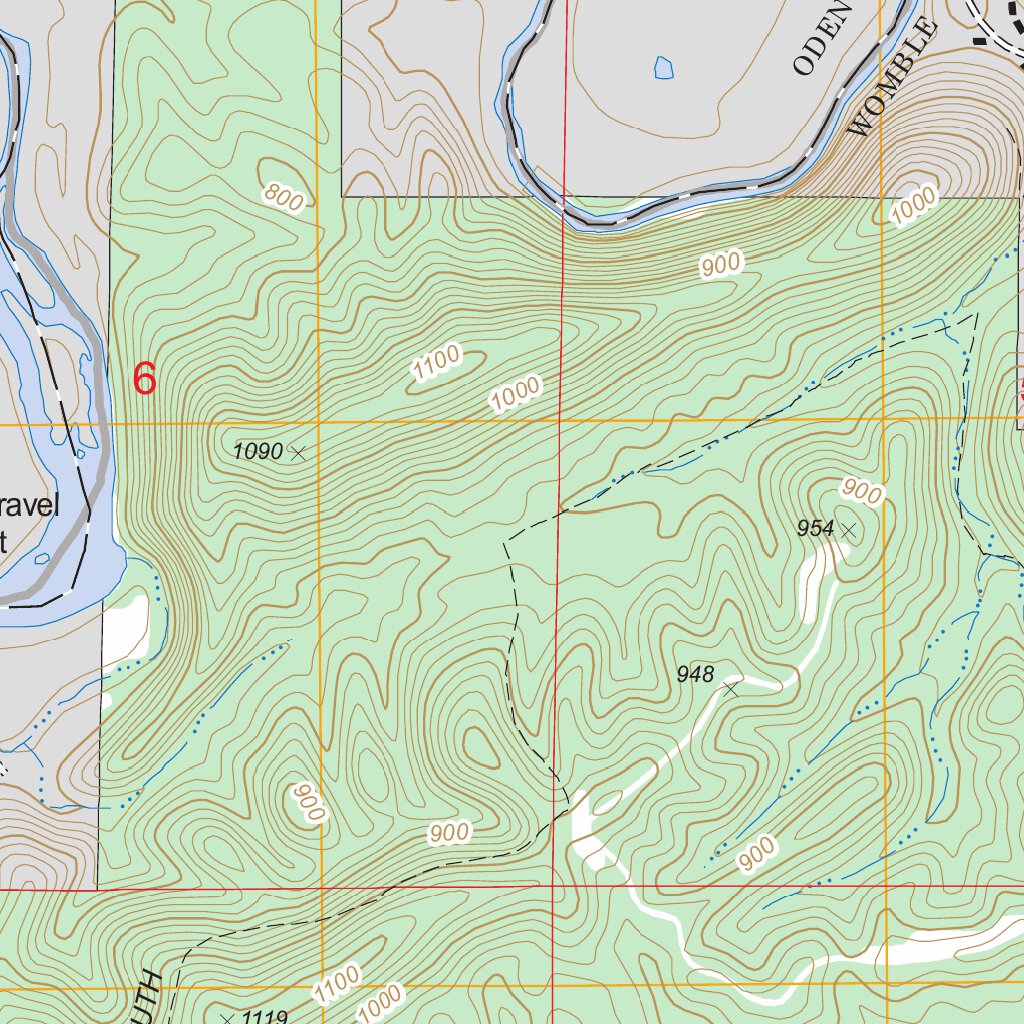 Mount Ida, AR FSTopo Legacy Map by US Forest Service - Topo | Avenza Maps